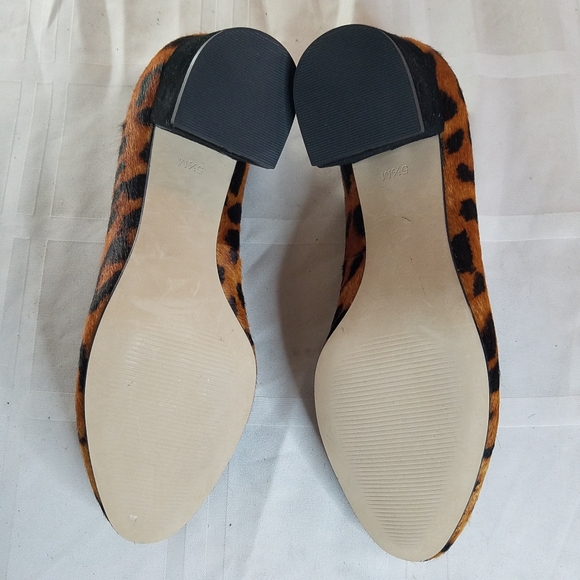 NWOT Talbots Faux Animal Print Heels - Picture 5 of 8